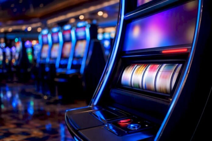 Anonymous jackpot slot machine in casino