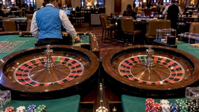 European and American roulette wheels compared